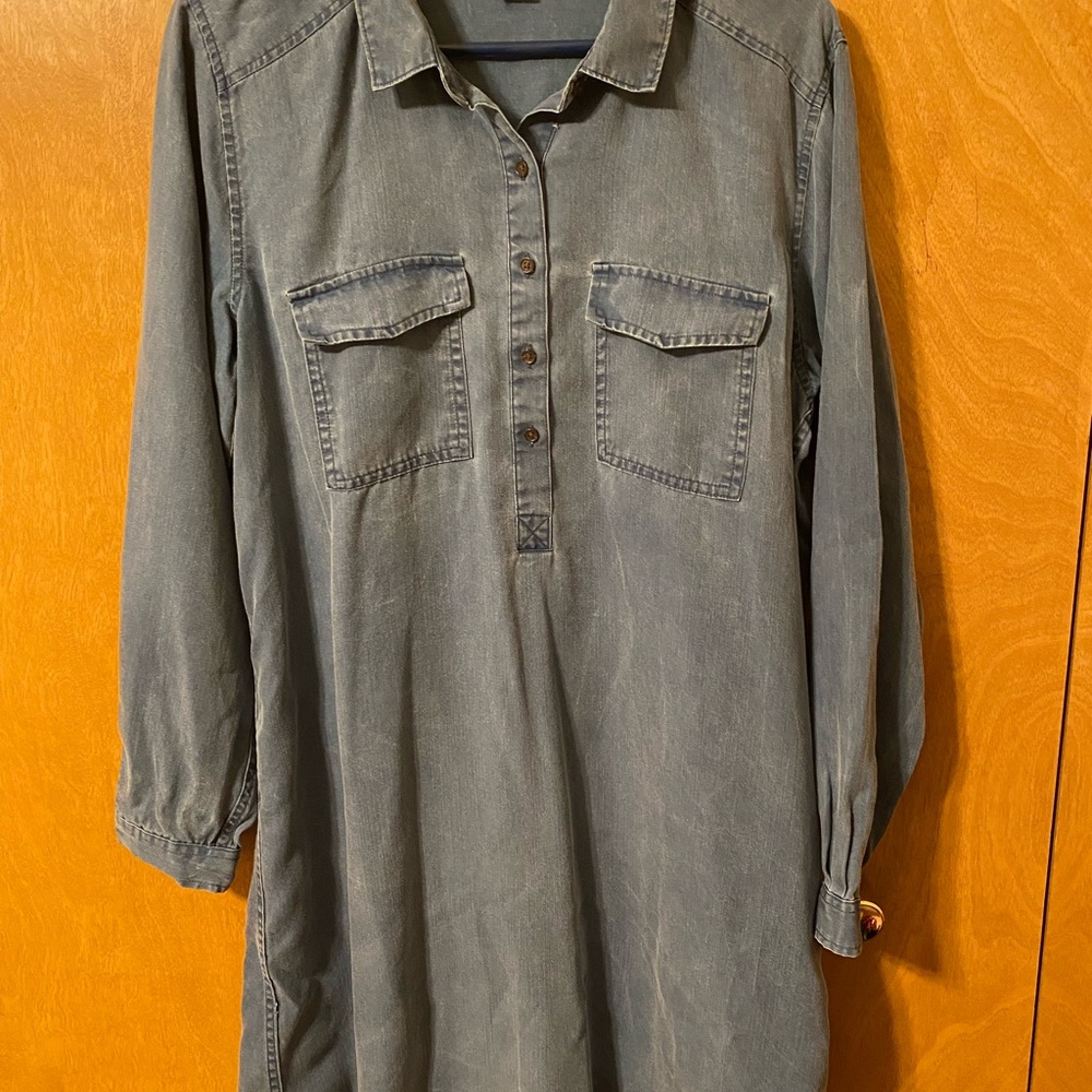 Old Navy long sleeve Jean dress